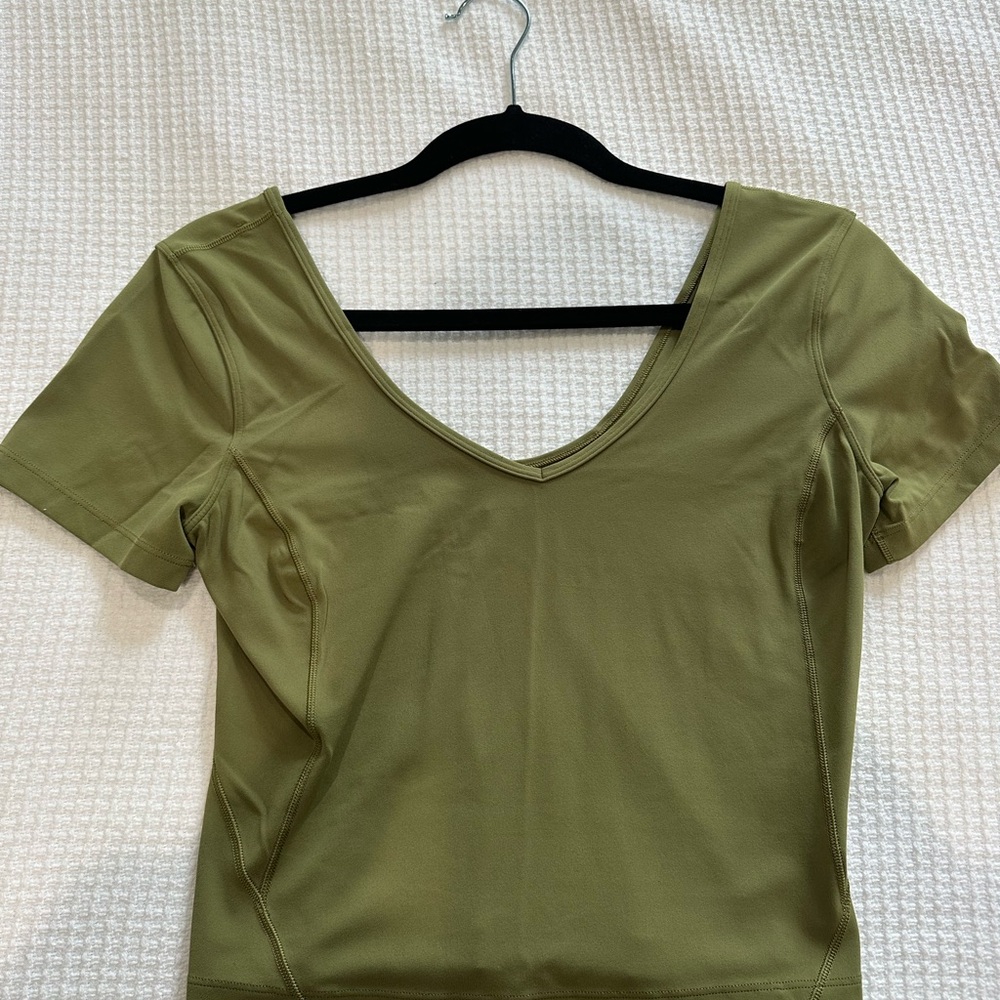 Lululemon align green shirt